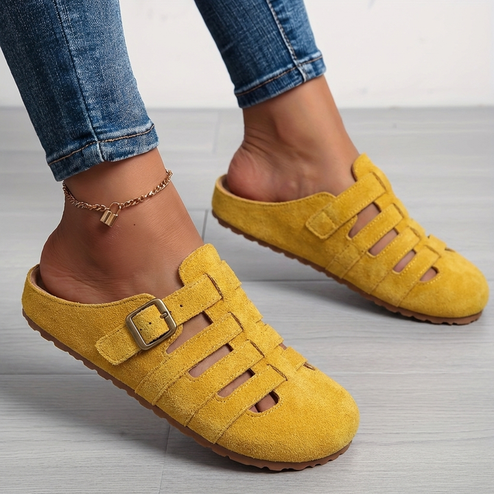 Audrey | Sandales mules confort sans fermeture