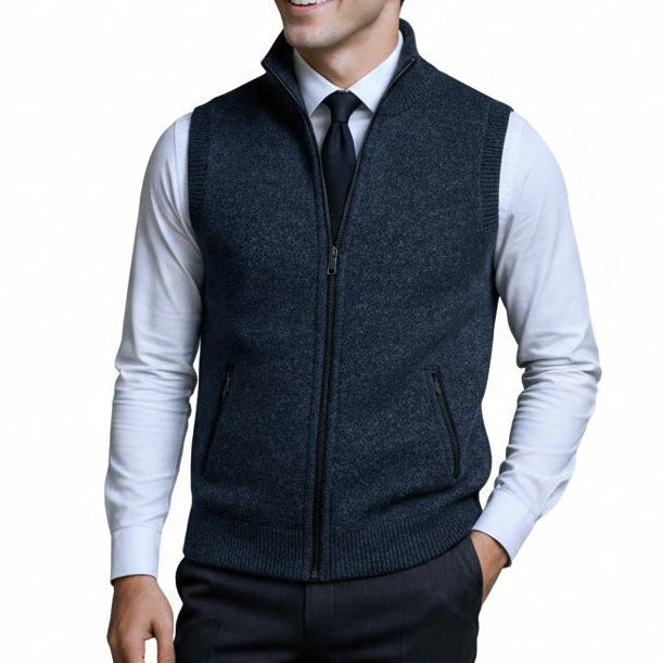 Marc™ | Le gilet zippé alliant élégance et confort intemporel
