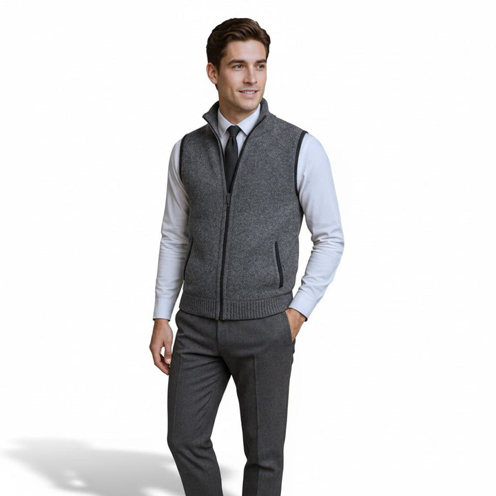 Marc™ | Le gilet zippé alliant élégance et confort intemporel