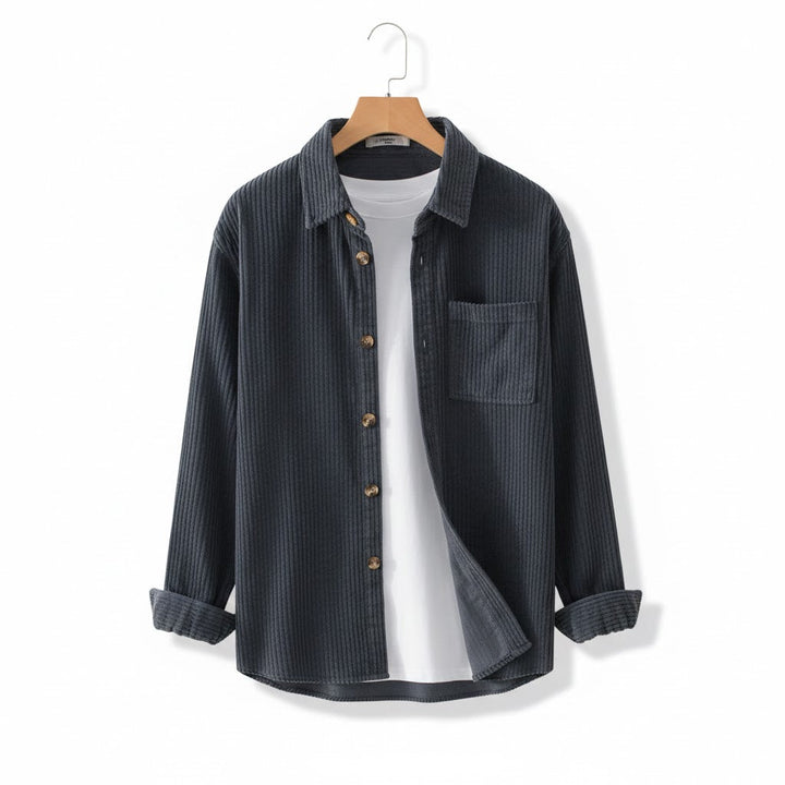 Thomas™ | Chemise Velours Côtelé Élégance Intemporelle