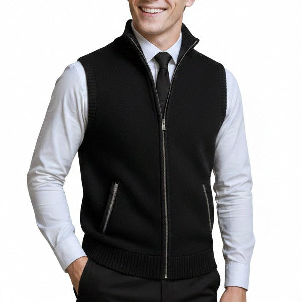 Marc™ | Le gilet zippé alliant élégance et confort intemporel