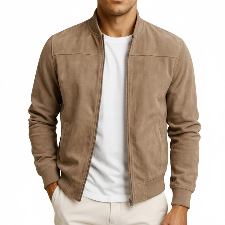 Félix™ | Le Blouson en Suède Authentique pour Homme