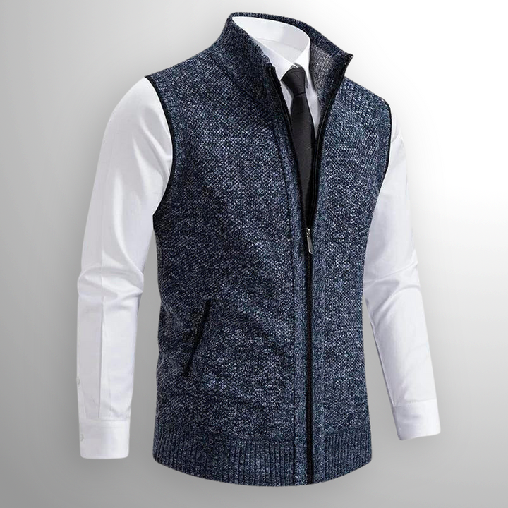 Marc™ | Le gilet zippé alliant élégance et confort intemporel