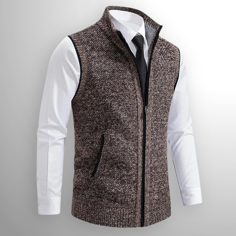 Marc™ | Le gilet zippé alliant élégance et confort intemporel