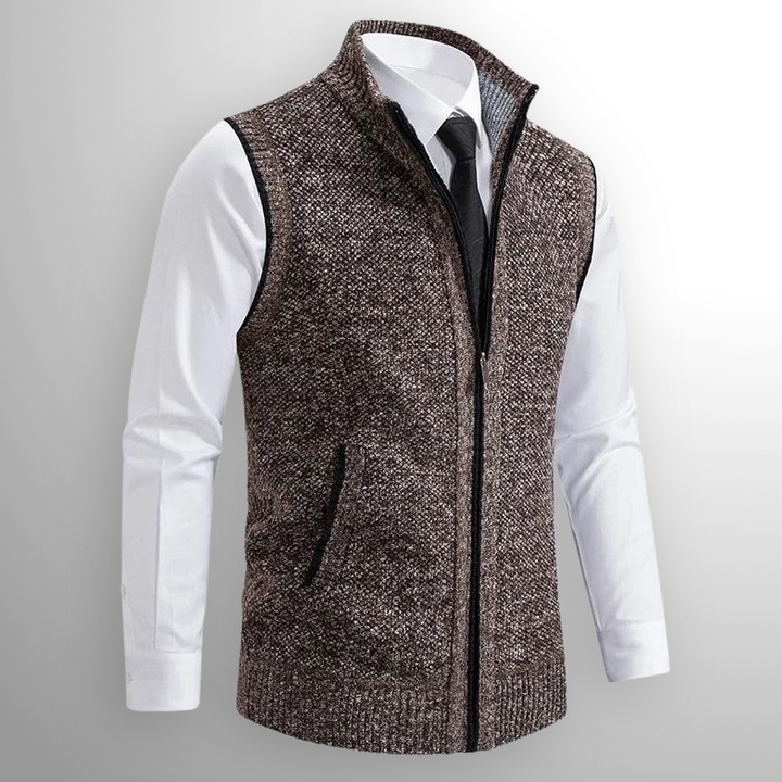 Marc™ | Le gilet zippé alliant élégance et confort intemporel