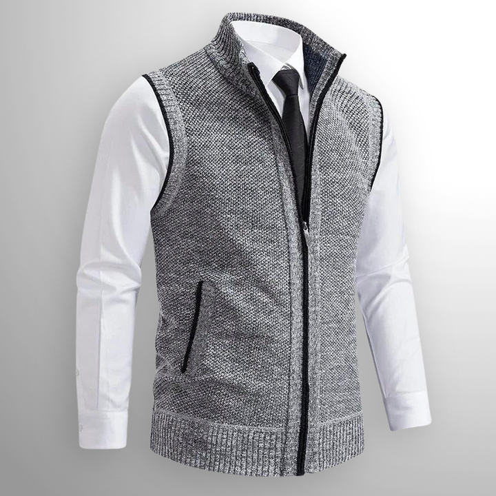 Marc™ | Le gilet zippé alliant élégance et confort intemporel