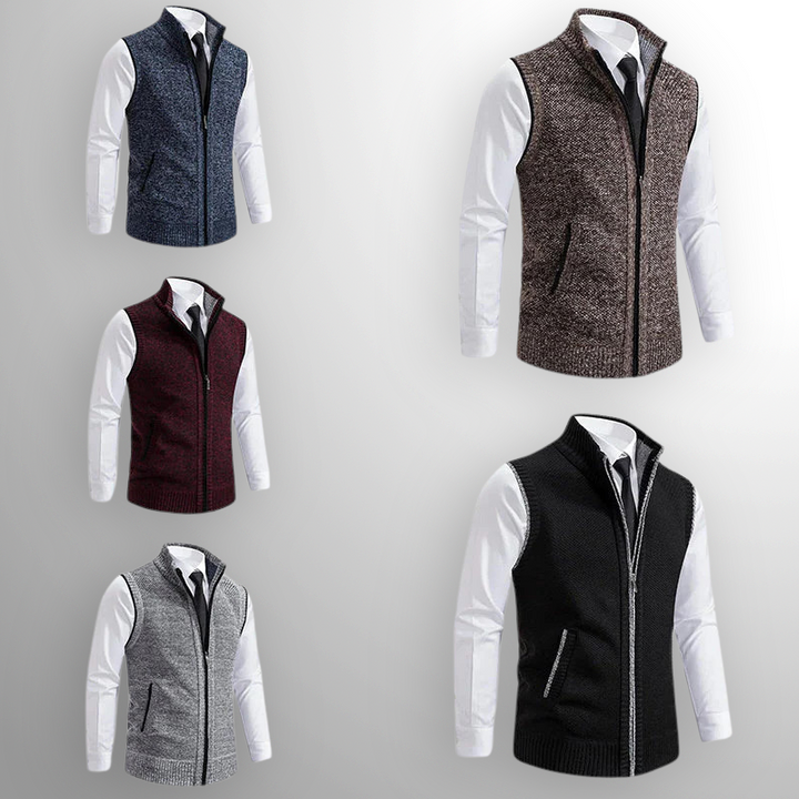 Marc™ | Le gilet zippé alliant élégance et confort intemporel