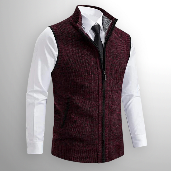 Marc™ | Le gilet zippé alliant élégance et confort intemporel