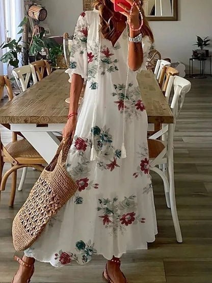 Camille | Robe bohème sans effort à coupe flatteuse