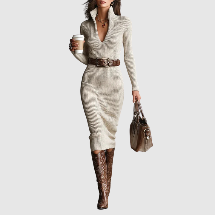 Crystal™ | Robe Midi Élégante et Décontractée